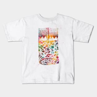 Vertical section of the skin Kids T-Shirt